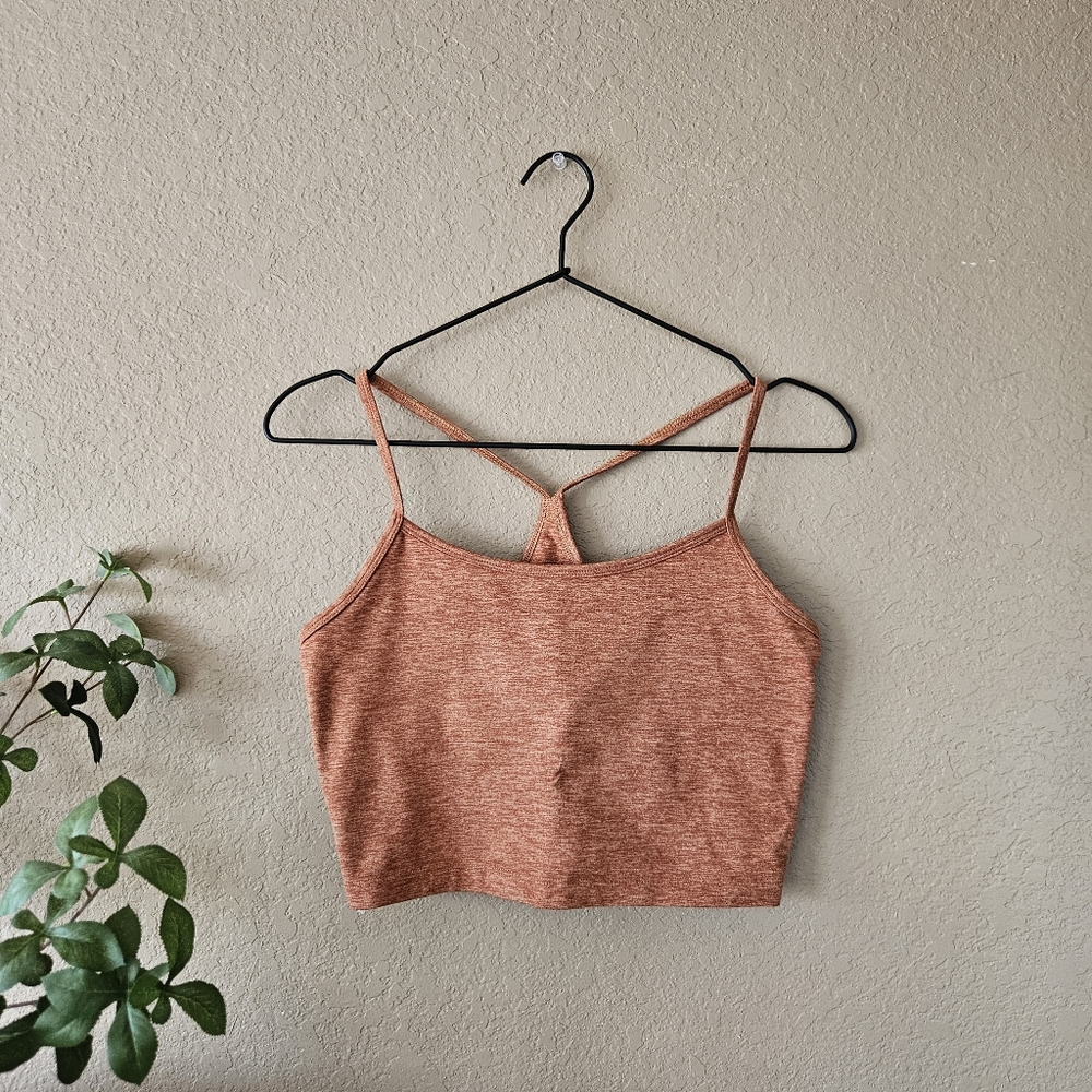 Aerie Sports Bra, Medium | Orange